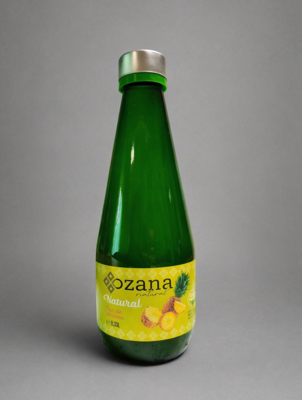 suc natural ananas 0.33 Suc Natural Ananas 12X0.33L – Gust Tropical Oriunde | Ozana natural - imagine 1